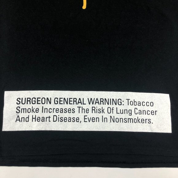 Optimo Cigarillos Shirt Men's Extra Extra Large Black A Richer Roll Short Sleeve - Picture 2 of 9